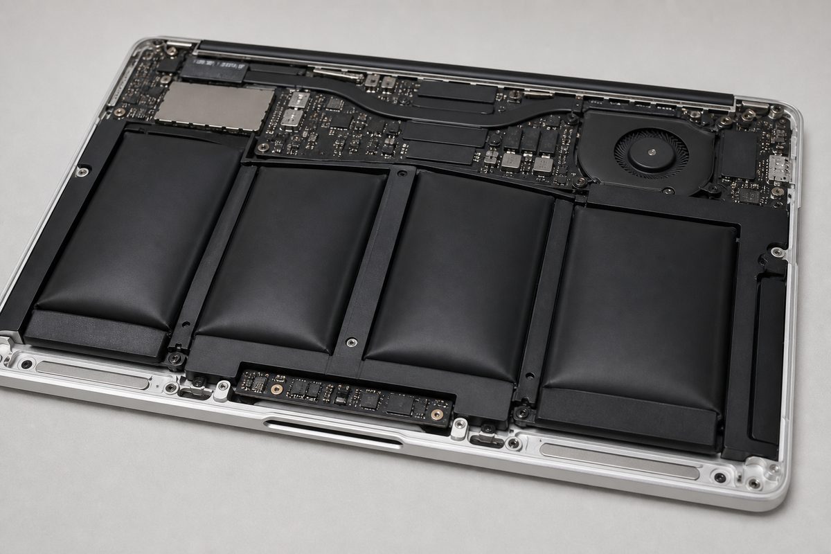Замена аккумулятора MacBook — сервис Jabuka, Москва